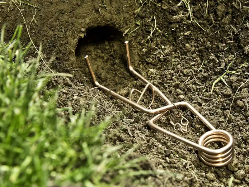 Pièges mécaniques à taupes utilisés par notre taupier à Haute-Goulaine